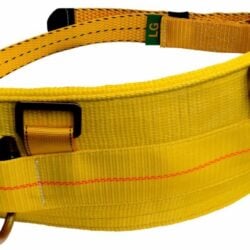 1000547 - 3M DBI-SALA Derrick Tongue Buckle Positioning Belt with Pass-Thru Harness Connector, Yellow, 3X