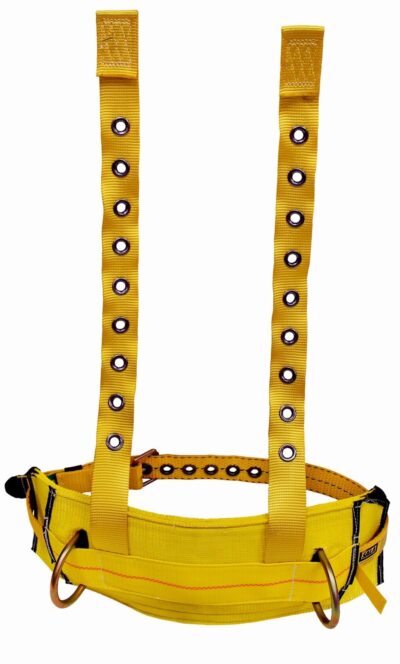 1003222 - 3M DBI-SALA Derrick Tongue Buckle Positioning Belt with Tongue Buckle Harness Connector, Yellow, X-Large