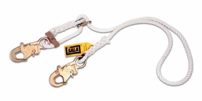 1232209 - Cordón ajustable de posicionamiento con cuerda DBI-SALA de 3M, nylon de 1/2 pulg, 6 pies