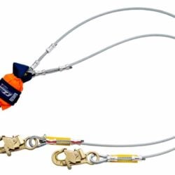 1246067 - 3M DBI-SALA EZ-Stop Cable de Absorción de Impactos para Borde en Avance con Amarre 100%, Naranja, 6 pies