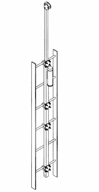 Soporte Superior de Extensión de Barra de Agarre 3M DBI-SALA Lad-Saf