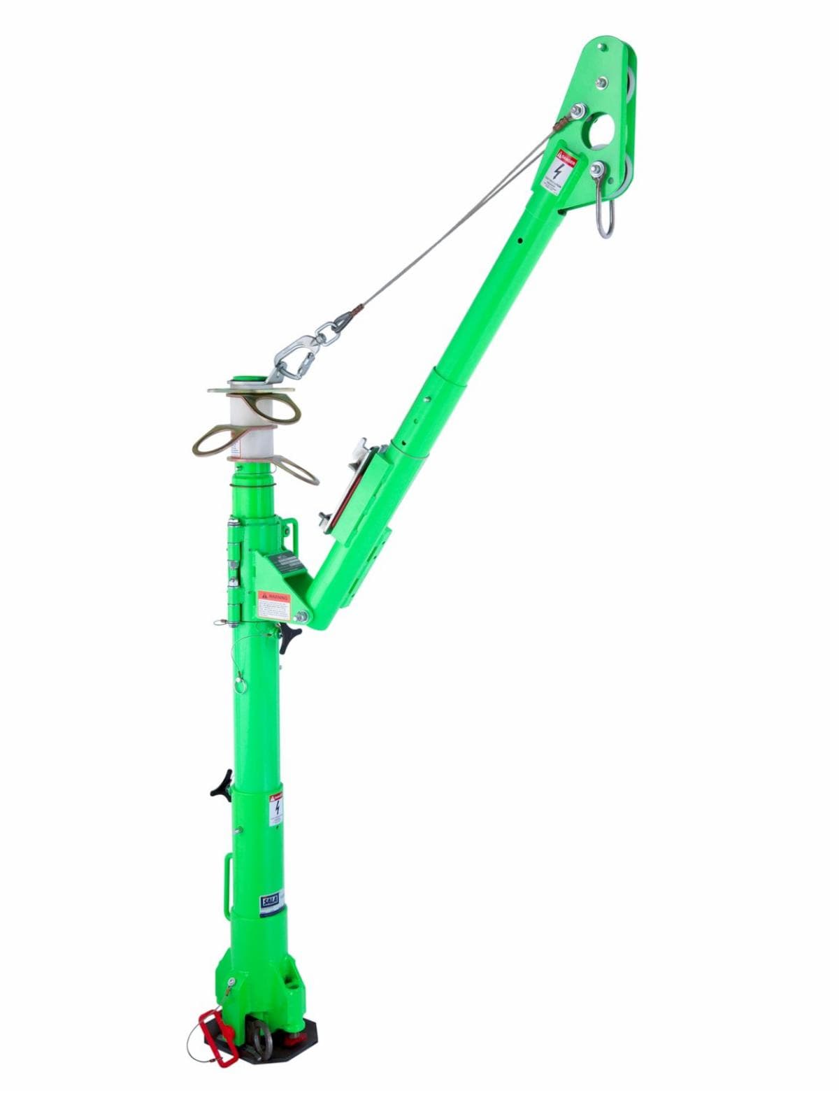 rescue davit arm and portable fall arrest post1