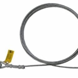 Ensamblaje de Línea de Vida Horizontal Temporal de Cable 3M DBI-SALA