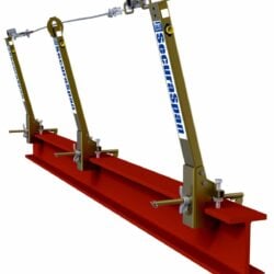 Sistema de línea de vida horizontal SecuraSpan para vigas en I DBI-SALA