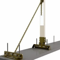 7400053 - Kit de Retrofit de Anclaje Final para Línea de Vida Horizontal Temporal 3M DBI-SALA para Barras de Refuerzo/Clavos de Corte