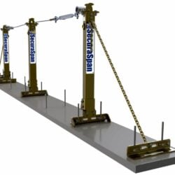 7400650 - Sistema de Línea de Vida Horizontal para Varillas/Pernos 3M DBI-SALA SecuraSpan, 15.2 m (50 ft), 1 pza