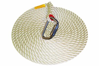AC215A1 - Cuerda de Seguridad 3M PROTECTA 5/8 pulg. (1.6 cm) Nailon con Mosquetón, 15M