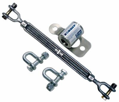 7401032 - Kit de Absorbedor de Energía Metálico para Línea de Vida Horizontal 3M DBI-SALA con Herrajes, 2 Grilletes y Tensor