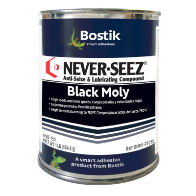 Bostik Never-Seez NSB-150 Moly Negro - Lata de 1 lb con Tapa Plana