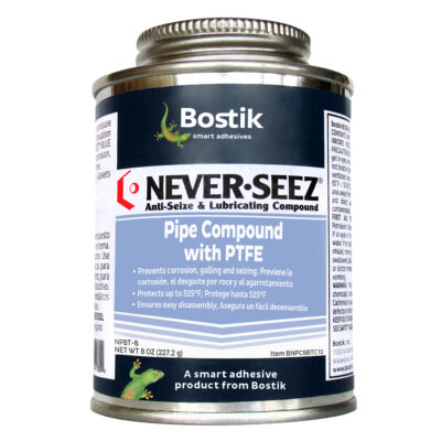 Compuesto para Tuberías Bostik Never-Seez NPBT-8 - Lata de 8 oz con Pincel