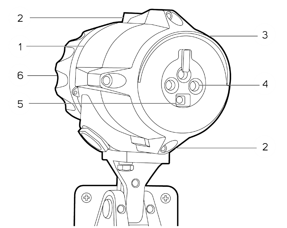 Diagrama de Diseño Mecánico SpyGlass SG50-F