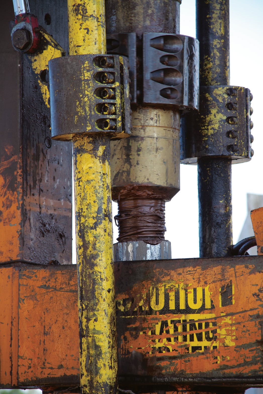 Kopr-Kote aplicado en conexión de tool joint de drill collar