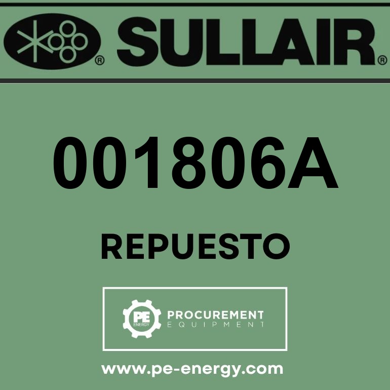 Sullair 001806A Kit, Repair Oil Pmp D32 & Dr35