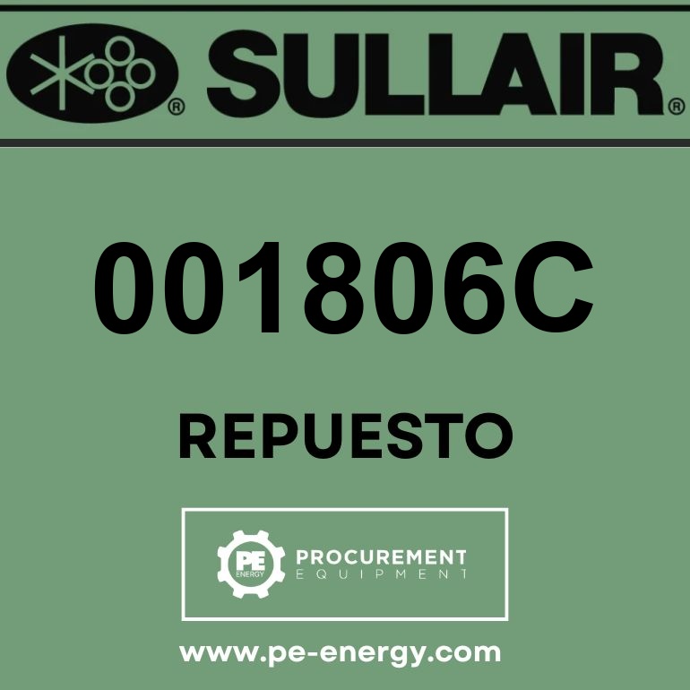 Sullair 001806C Kit, Replacement Pmp Dxr25 8 Ne Ws CCW