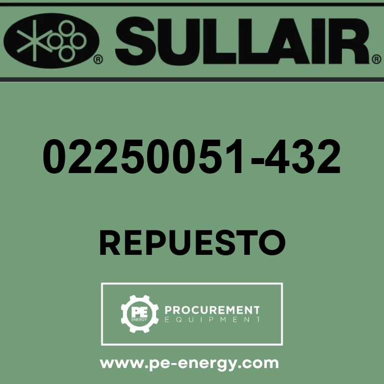 Sullair 02250051-432 Válvula, Rlf 3/4″ 225Psi 550Scfm