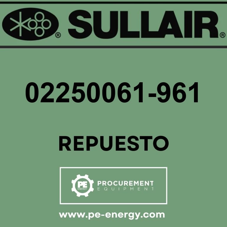 Sullair 02250061-961 Kit, Replacement-Seal Dxe08E/Dxx08F