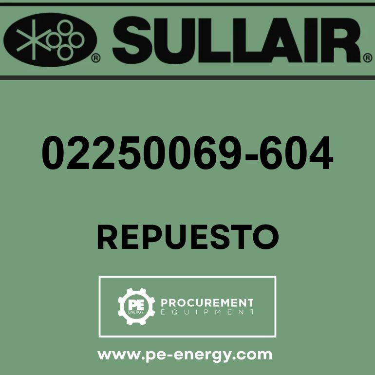 Sullair 02250069-604 Kit, Decal Information(English)