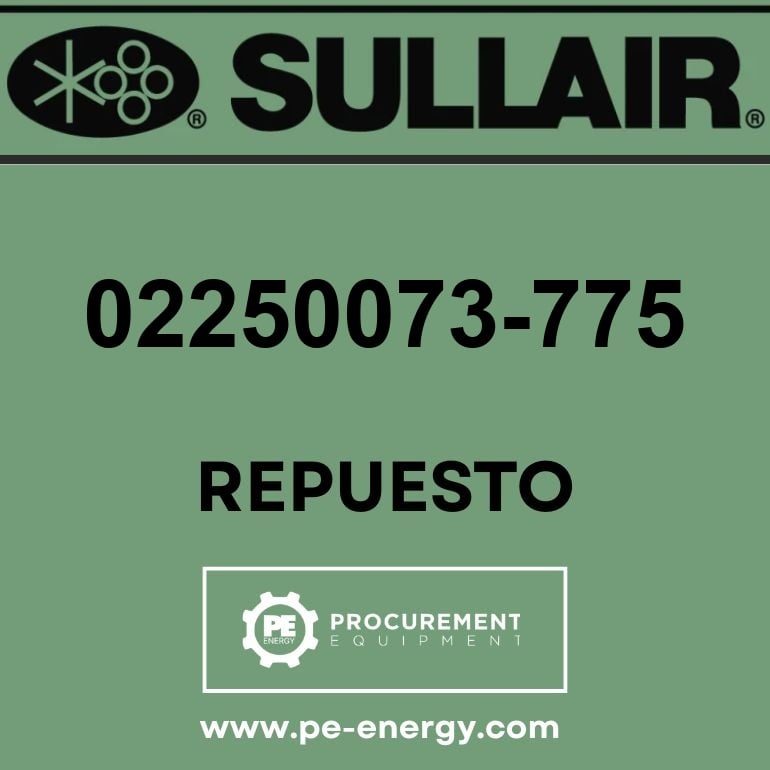 Sullair 02250073-775 Válvula, Rlf 175Psi 1-1/4