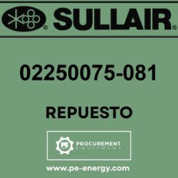 Sullair 02250075-081 Válvula, Rlf 1 1/4″ 165# 1250 CFM