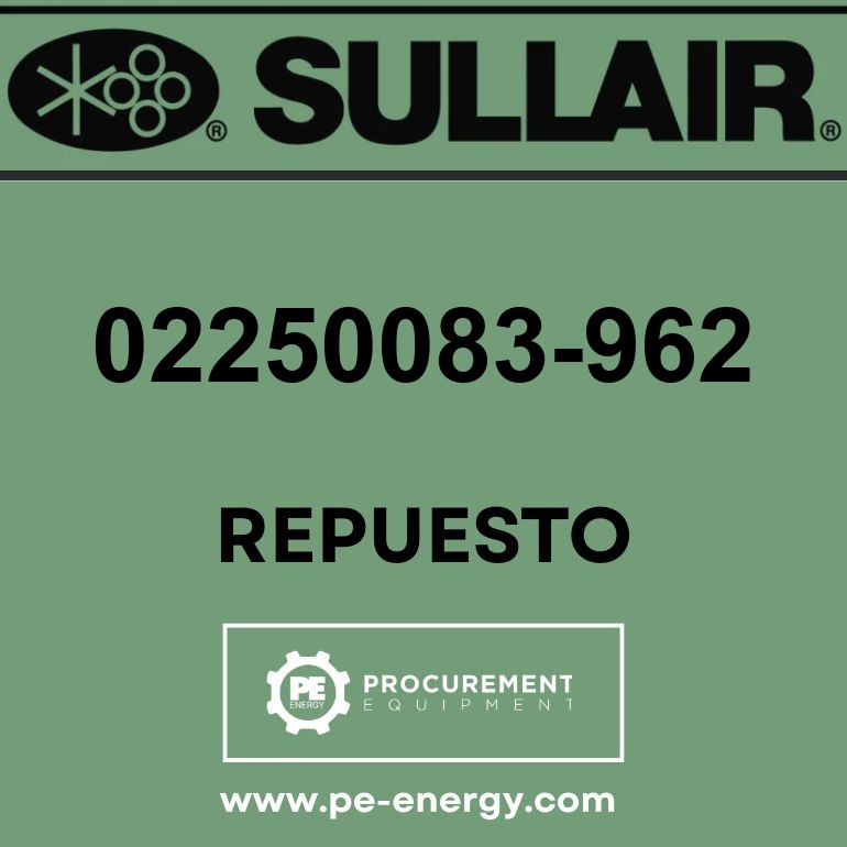 Sullair 02250083-962 Válvula, Back Pressure Regulator (Sullicon)