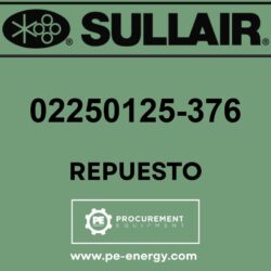 Sullair 02250125-376 Válvula, Dust Vacuator 6″Air Filter+