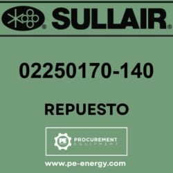 Sullair 02250170-140 Válvula, Hot Gas Int 250