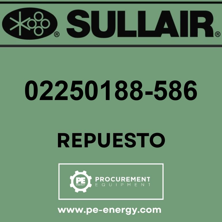 Sullair 02250188-586 Válvula, Solenoid Drain
