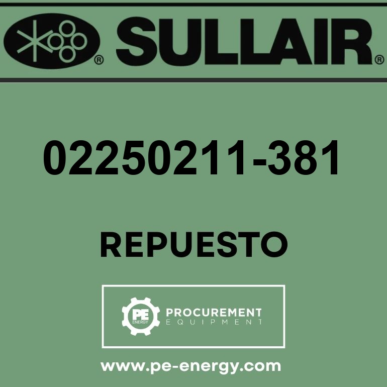 Sullair 02250211-381 Filtro, Oil 2 1/2-12 X 2 4Bf