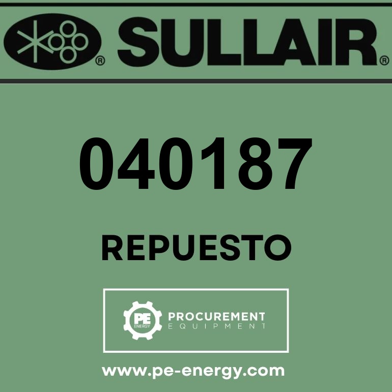 Sullair 040187 Elemento, Air Filter 85P