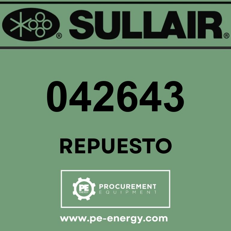Sullair 042643 Elemento, Air Filter 32E