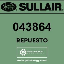 Sullair 043864 Enfriador, Wcoc 08060-S-4 Standard Stl +