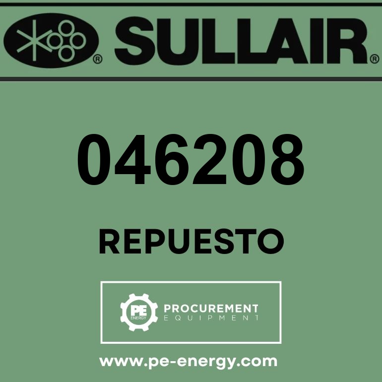 Sullair 046208 Válvula, Reilef 125#