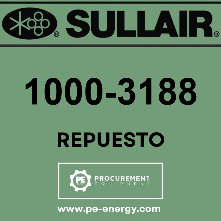 Sullair 1000-3188 Válvula, Solenoid Asco