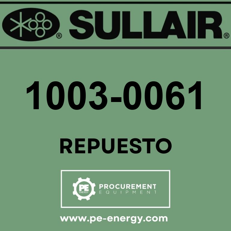 Sullair 1003-0061 Kit, Hose Fuel Supply 375E