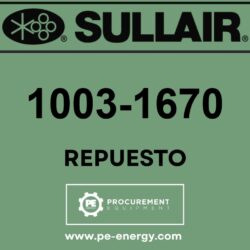 Sullair 1003-1670 Válvula, Rlf Dn32 1.51Mpa Gb