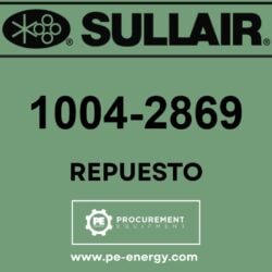 Sullair 1004-2869 Válvula, Inlet Dryer