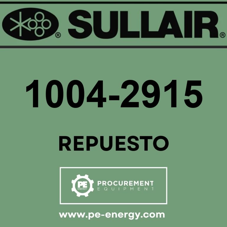 Sullair 1004-2915 Válvula, Repressurization