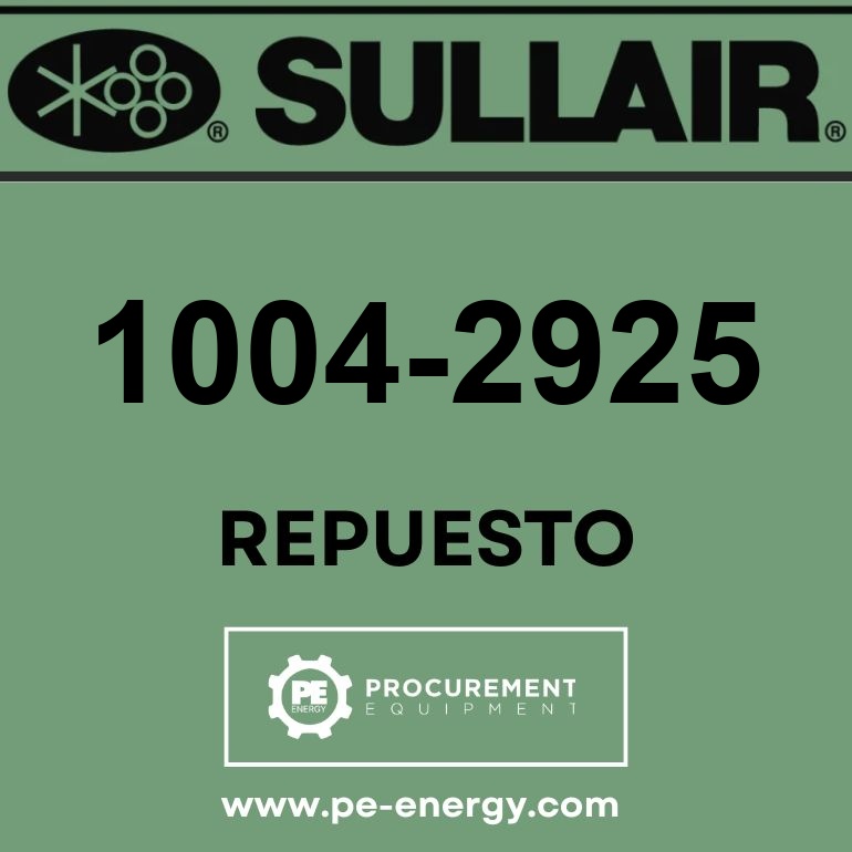 Sullair 1004-2925 Válvula, Chk Outlet