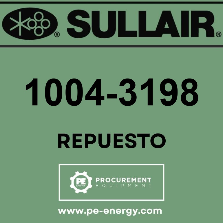 Sullair 1004-3198 Válvula, Inlet Dryer