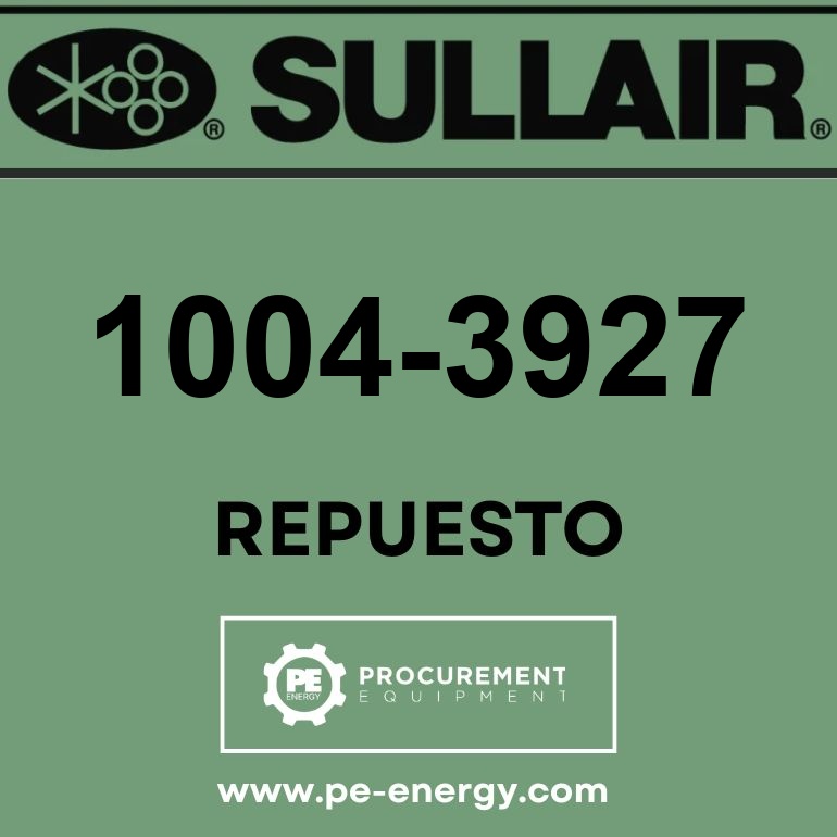 Sullair 1004-3927 Elemento, Blower Intake
