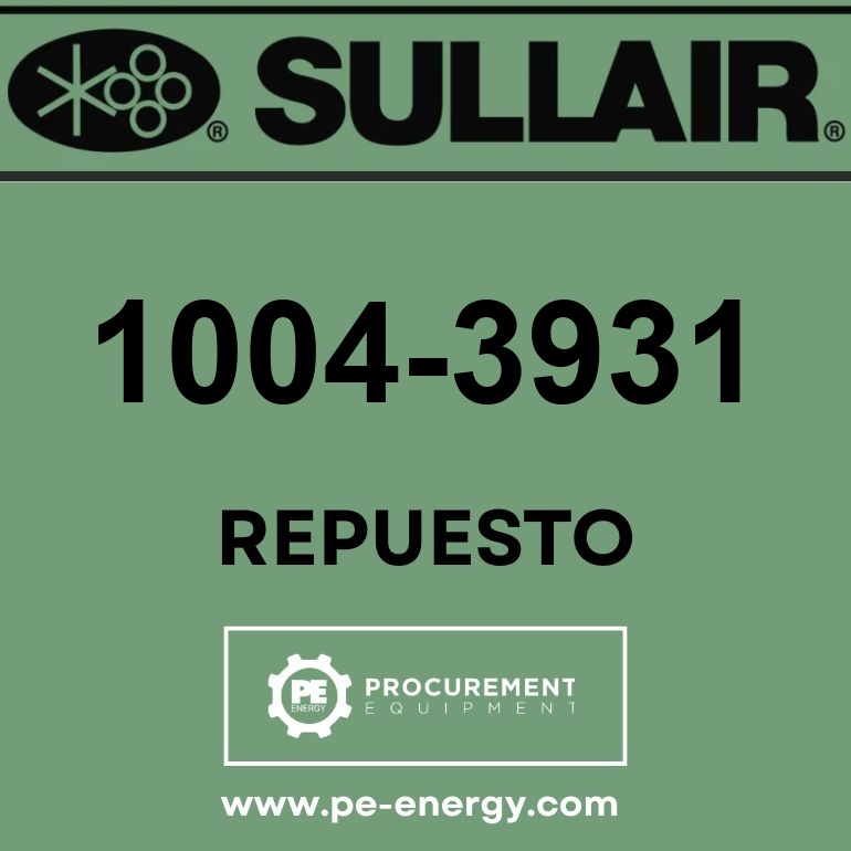 Sullair 1004-3931 Elemento, Blower Intake