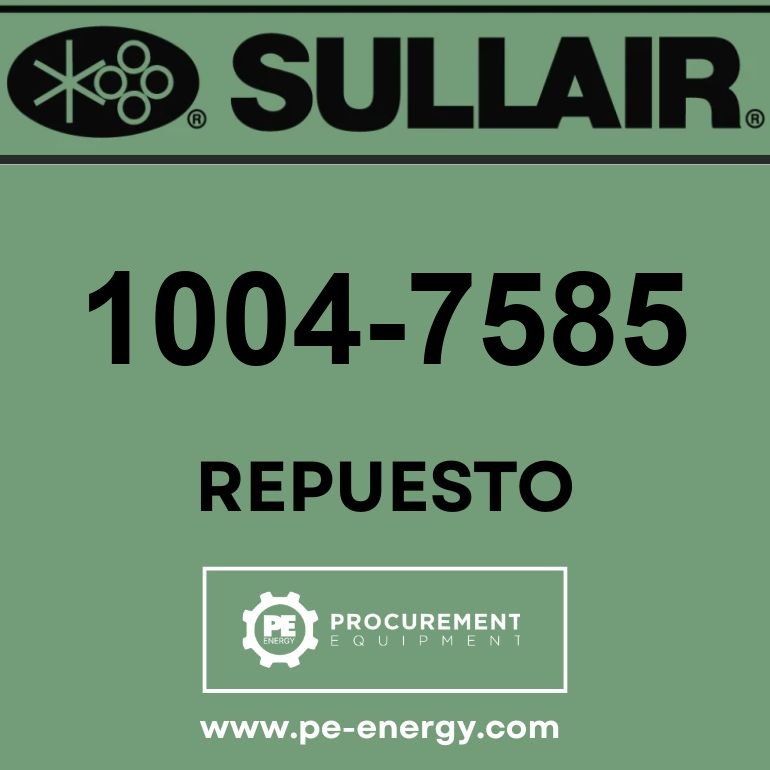 Sullair 1004-7585 Válvula, Solenoid 24V