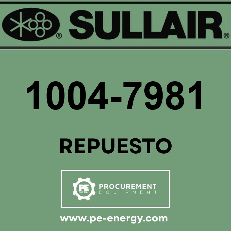 Sullair 1004-7981 Válvula, Air Actuated 3″