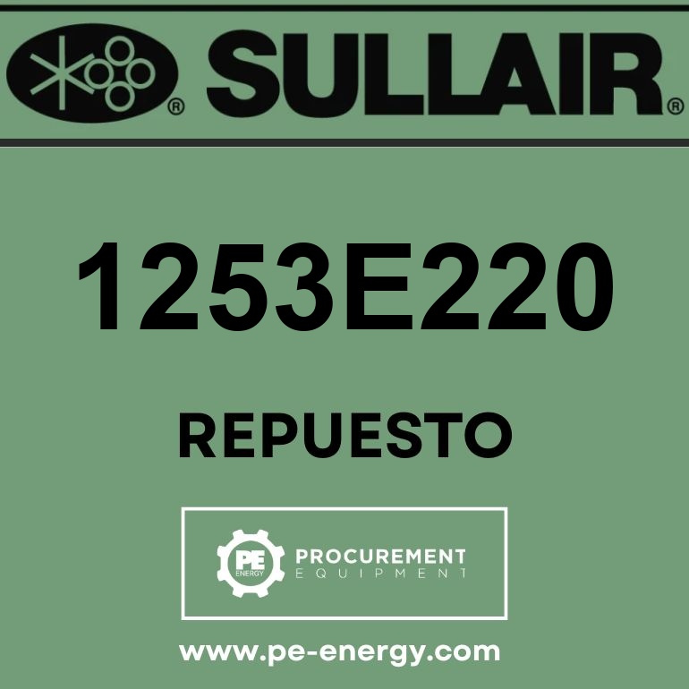 Sullair 1253E220 Válvula, Solenoid Valve, Blow Down