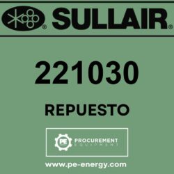 Sullair 221030 Válvula, Body 2″Oil Stop *
