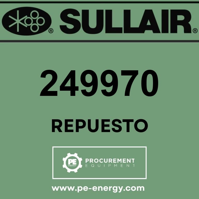Sullair 249970 Válvula, Water Regulating 2″