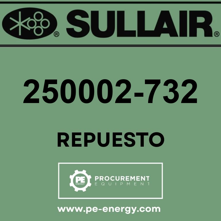 Sullair 250002-732 Elemento, Inlet Filter 540 CFM