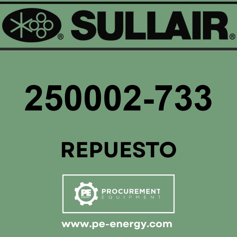 Sullair 250002-733 Elemento, Inlet Filter 850 CFM