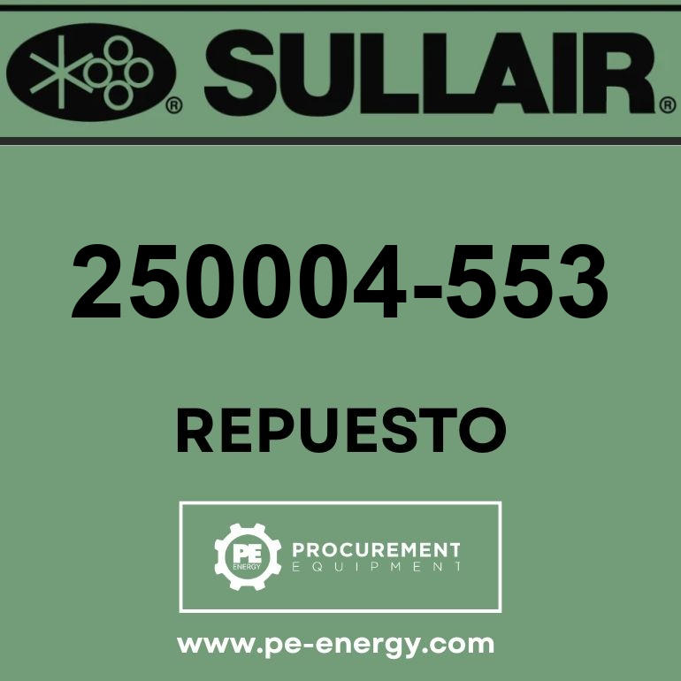 Sullair 250004-553 Válvula, Pressure Seq 1/4″