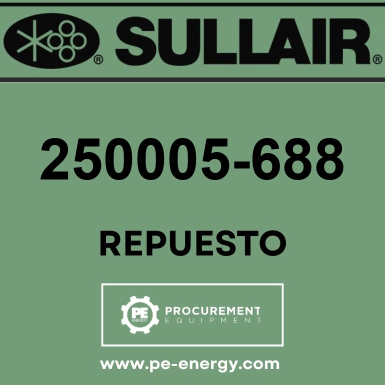 Sullair 250005-688 Válvula, Blwddwn 1″Normally Open #239D71-1A